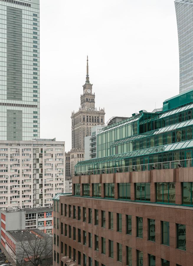 Ferienwohnung Rondo Onz Warschau Exterior foto
